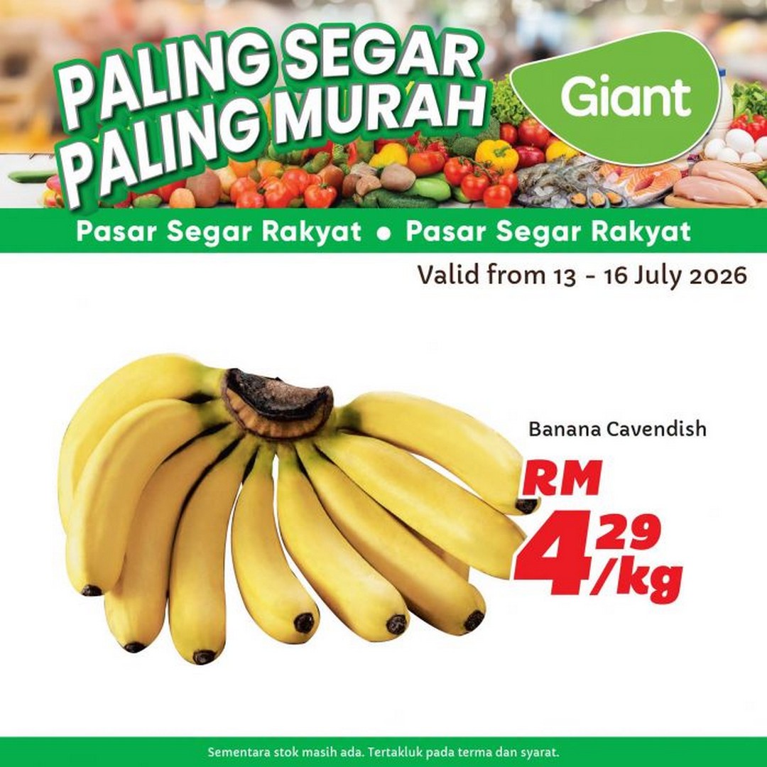 Giant-Pasar-Segar-Rakyat-Fresh-Grocery-Promotion-3 13–16 July 2026: Giant Pasar Segar Rakyat Fresh Grocery Promotion – Enjoy Everyday Market Savings with Fresh Produce from RM0.89