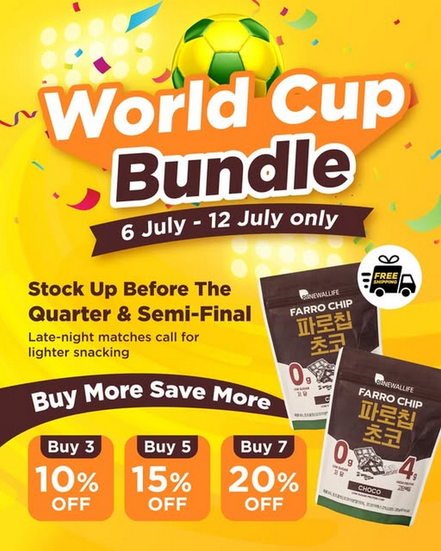 Green-Wellness-Malaysia-Farro-Chip-Choco-World-Cup-Snack-Promotion 6–12 July 2026: Green Wellness Malaysia Farro Chip Choco World Cup Snack Promotion – Save Up to 20% Plus FREE Shipping