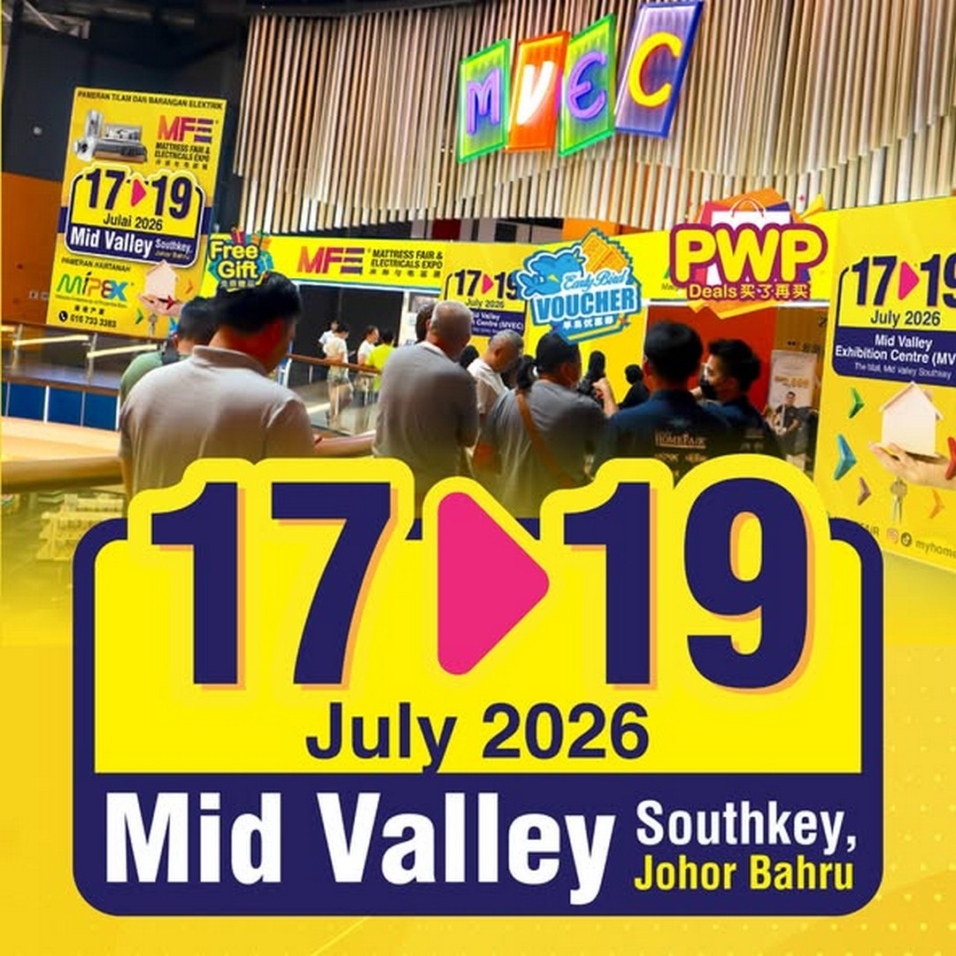 HOMEFAiR-Mattress-Fair-Electrical-Expo-Promotion-1 17-19 July 2026: HOMEFAiR Mattress Fair & Electrical Expo Promotion at Mid Valley Southkey – Massive Home & Appliance Sale with Early Bird Rewards and Exclusive RM399 Deals