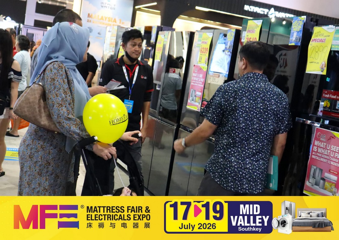 HOMEFAiR-Mattress-Fair-Electrical-Expo-Promotion-23 17-19 July 2026: HOMEFAiR Mattress Fair & Electrical Expo Promotion at Mid Valley Southkey – Massive Home & Appliance Sale with Early Bird Rewards and Exclusive RM399 Deals