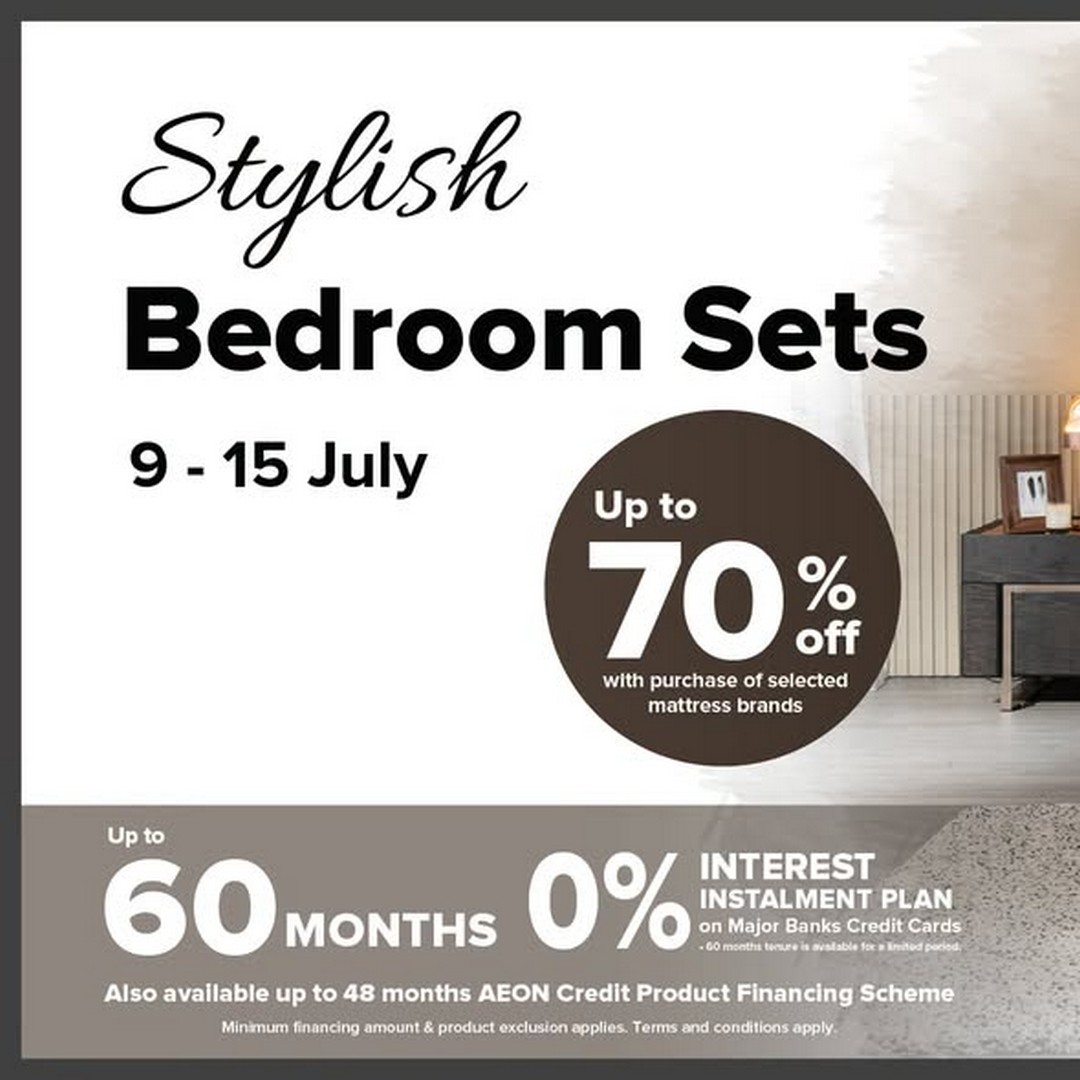 Harvey-Norman-Malaysia-Bedroom-Furniture-Sale 9-15 July 2026: Harvey Norman Malaysia Bedroom Furniture Sale – Save Up to 70% on Bedroom Sets and Refresh Your Home