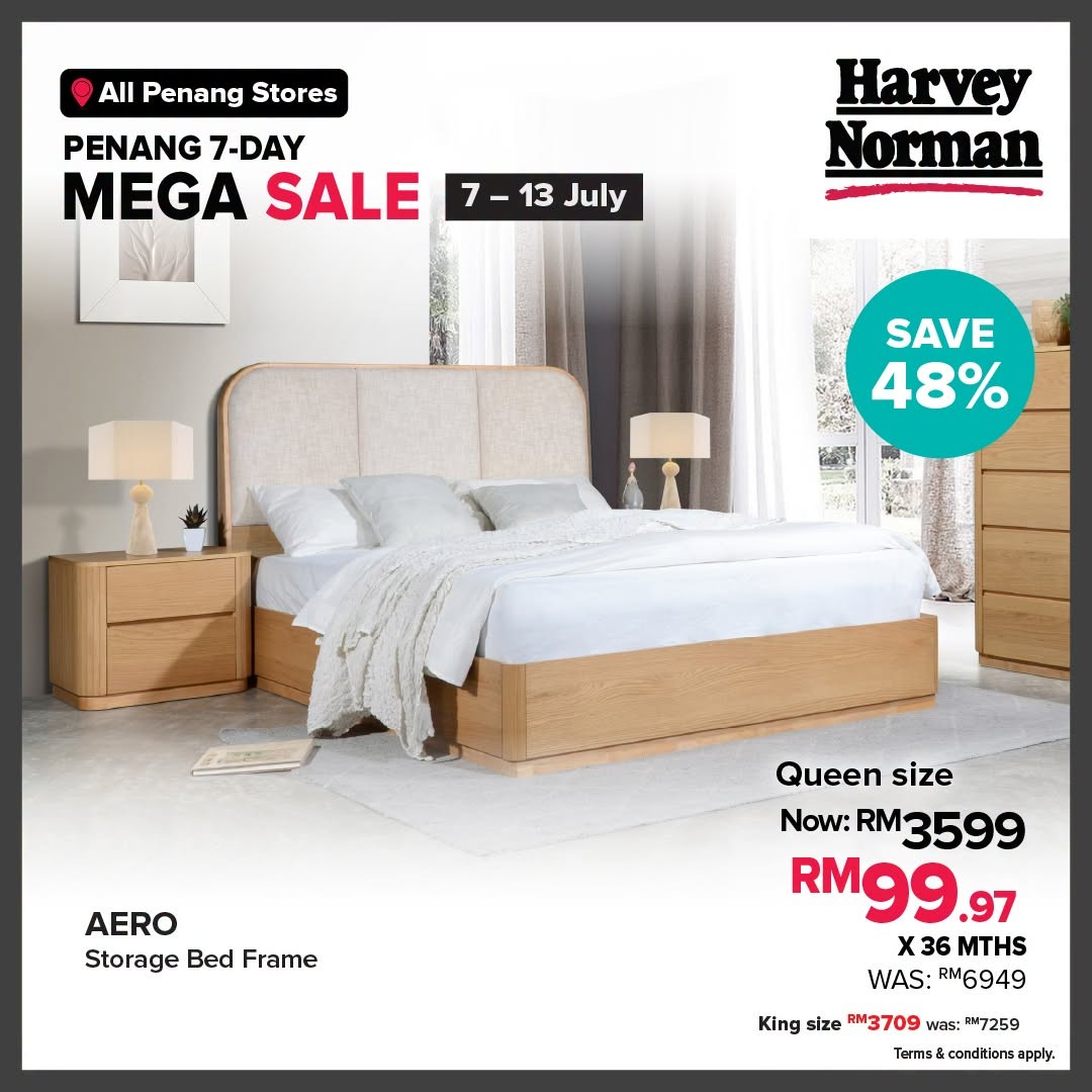 Harvey-Norman-Malaysia-Penang-7-Day-Mega-Sale-10 7-13 July 2026: Harvey Norman Malaysia Penang 7-Day Mega Sale – Save Up to 75% on Tech, Home & Lifestyle Essentials