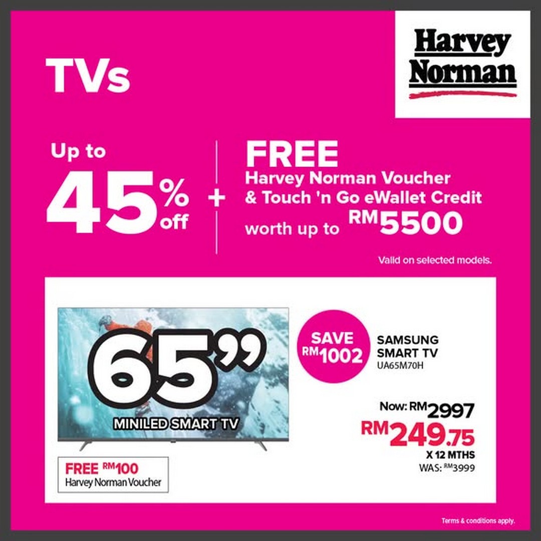 Harvey-Norman-Malaysia-Sale-Promotion 31 July 2026 onwards: Harvey Norman Malaysia Sale Promotion: Enjoy Great Savings on Electrical Appliances, Computers, Mobile Devices, Furniture and Bedding Upgrades