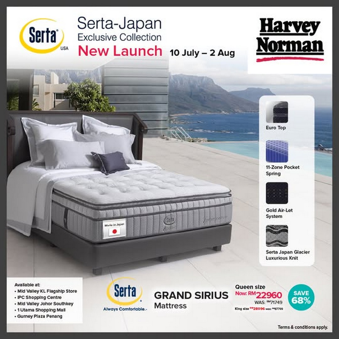 Harvey-Norman-Malaysia-Serta-Japan-Exclusive-Collection-Promotion-1 10 July – 2 August 2026: Harvey Norman Malaysia Serta-Japan Exclusive Collection Promotion – Free Bamboo Gifts with Selected Mattress Purchases