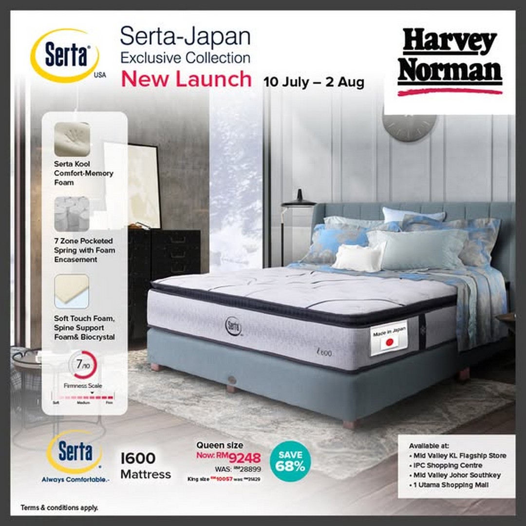 Harvey-Norman-Malaysia-Serta-Japan-Exclusive-Collection-Promotion-4 10 July – 2 August 2026: Harvey Norman Malaysia Serta-Japan Exclusive Collection Promotion – Free Bamboo Gifts with Selected Mattress Purchases