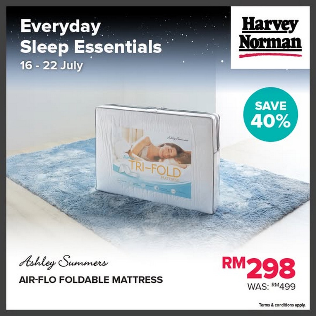 Harvey-Norman-Malaysia-Sleep-Essentials-Sale-2 16-22 July 2026: Harvey Norman Malaysia Sleep Essentials Sale – Save Up to 49% on Bedding Accessories, Pillows, Mattress Toppers and More