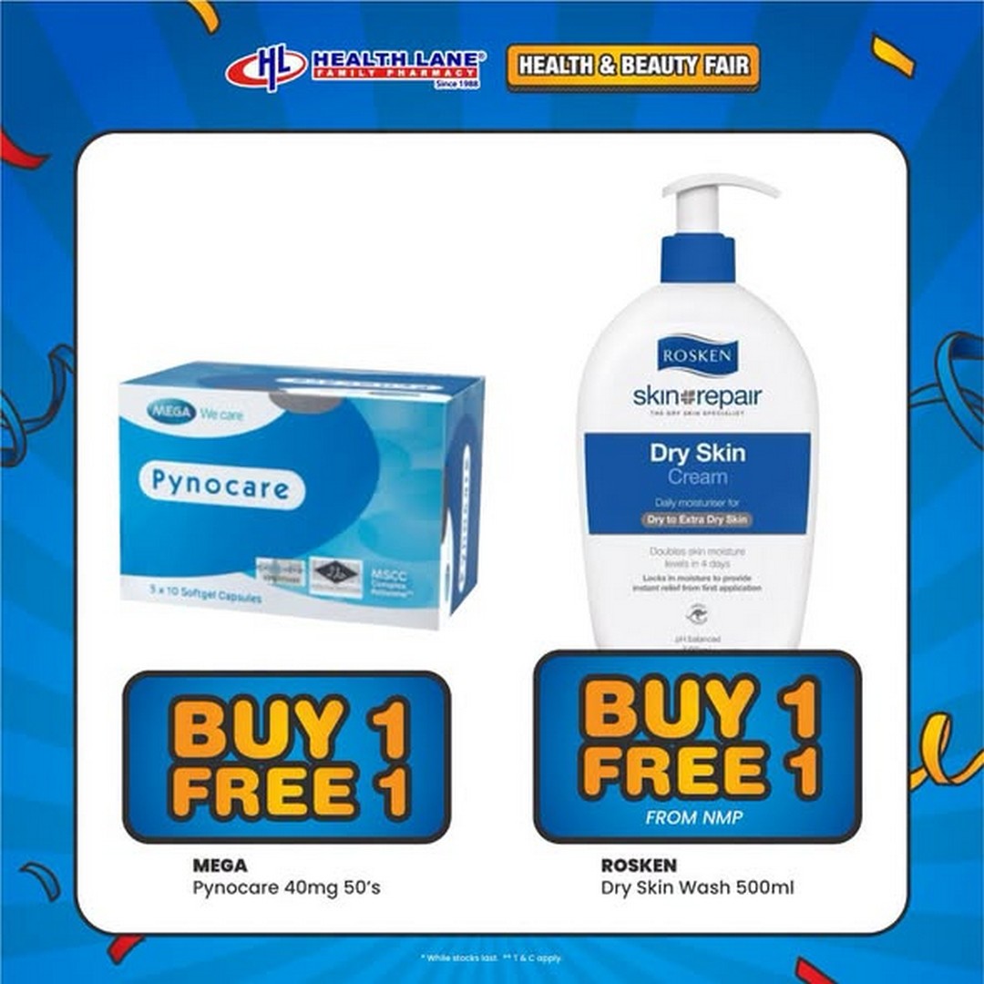 Health-Lane-Family-Pharmacy-Malaysia-Buy-1-Free-1-Promotion-1 9–12 July 2026: Health Lane Family Pharmacy Malaysia Buy 1 Free 1 Promotion at Seremban Prima Mall – Stock Up on Everyday Health and Wellness Essentials with Double the Value