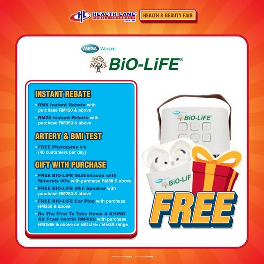 Health-Lane-Family-Pharmacy-Malaysia-FREE-Gift-with-Purchase-Promotion-2 Now till 4 July 2026: Health Lane Family Pharmacy Malaysia FREE Gift with Purchase Promotion at NU Sentral Mall – Shop Your Favourite Health & Wellness Products and Receive an Exclusive Gift While Stocks Last