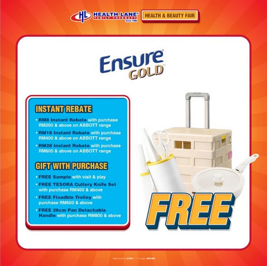 Health-Lane-Family-Pharmacy-Malaysia-FREE-Gift-with-Purchase-Promotion-3 Now till 4 July 2026: Health Lane Family Pharmacy Malaysia FREE Gift with Purchase Promotion at NU Sentral Mall – Shop Your Favourite Health & Wellness Products and Receive an Exclusive Gift While Stocks Last