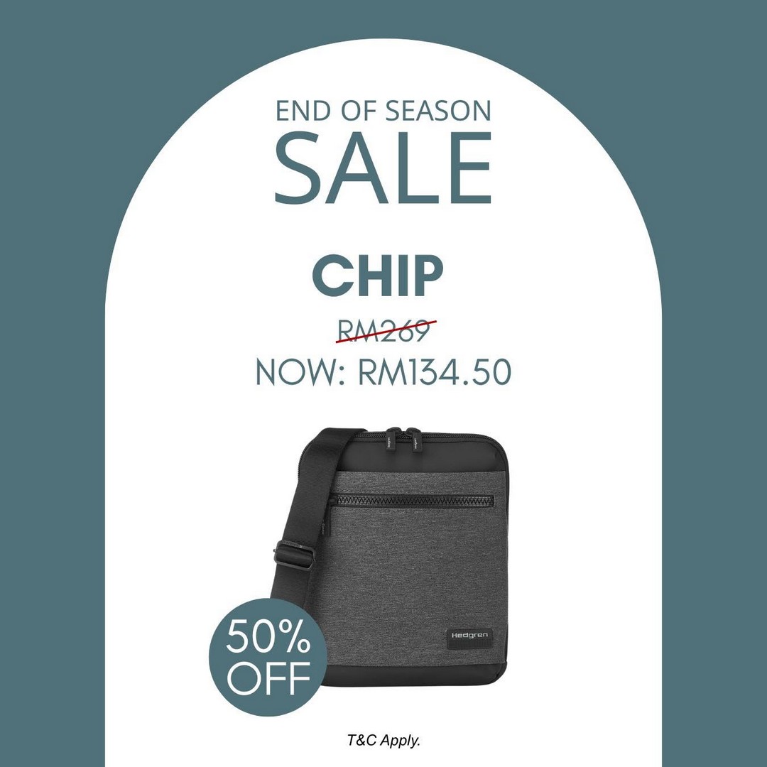Hedgren-Malaysia-End-of-Season-Sale-–-Enjoy-Up-to-70-OFF-9 22 July 2026 onwards: Hedgren Malaysia End of Season Sale – Enjoy Up to 70% OFF Selected Bags at Gurney Paragon & Hextar World