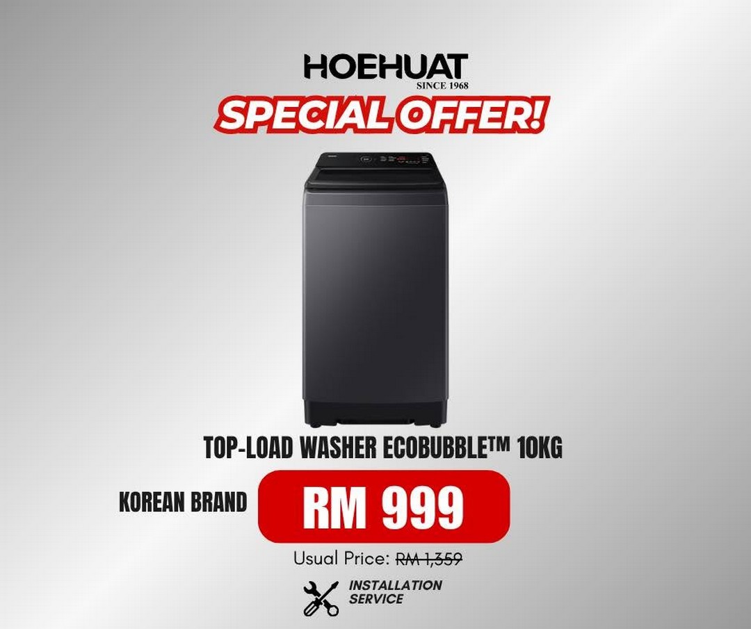 Hoe-Huat-Electric-July-Canopy-Sale-Promotion-13 11-12 July 2026: Hoe Huat Electric July Canopy Sale Promotion at Taipan USJ – 2-Day Electrical & Home Appliance Deals in Subang Jaya