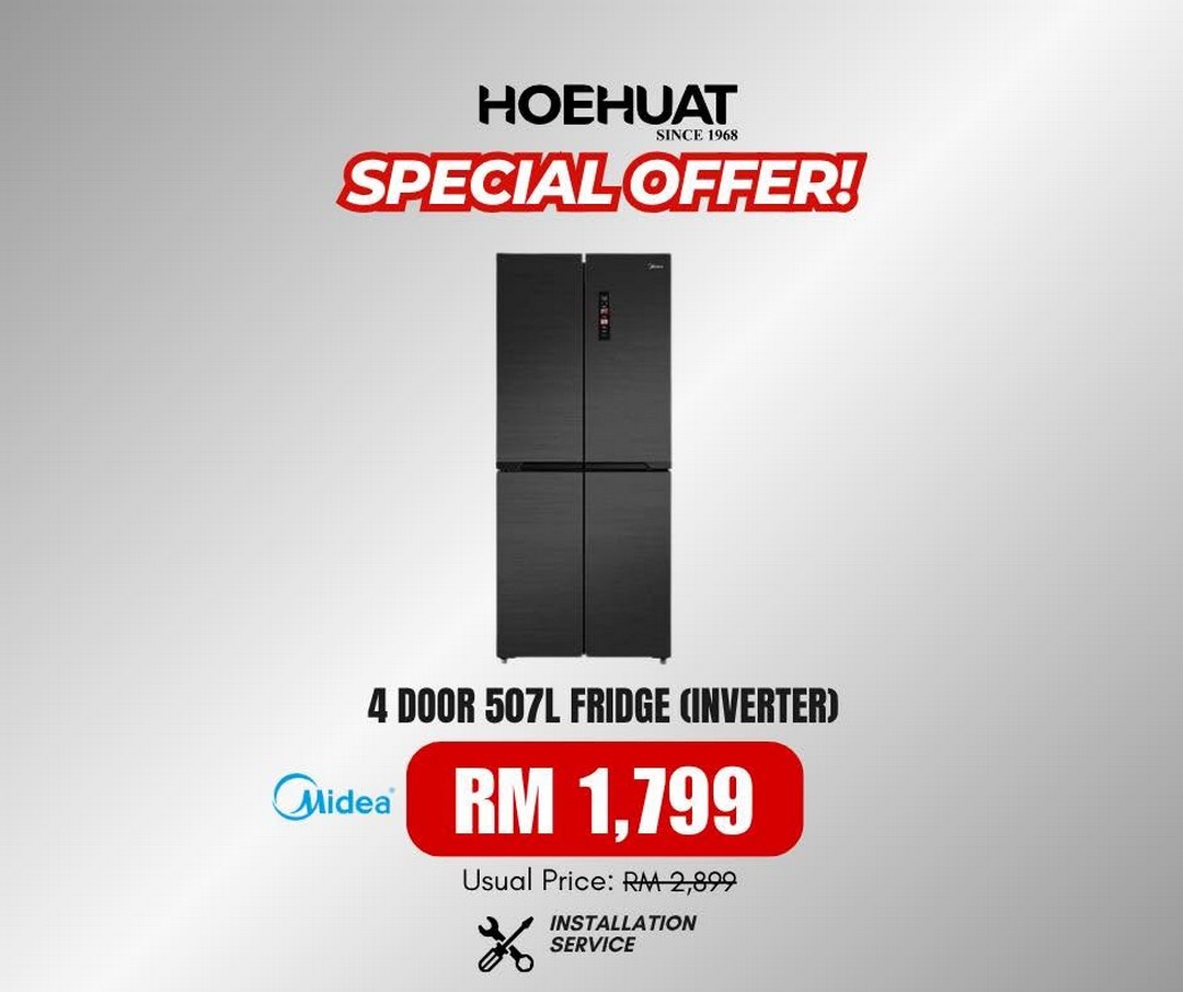 Hoe-Huat-Electric-July-Canopy-Sale-Promotion-24 11-12 July 2026: Hoe Huat Electric July Canopy Sale Promotion at Taipan USJ – 2-Day Electrical & Home Appliance Deals in Subang Jaya