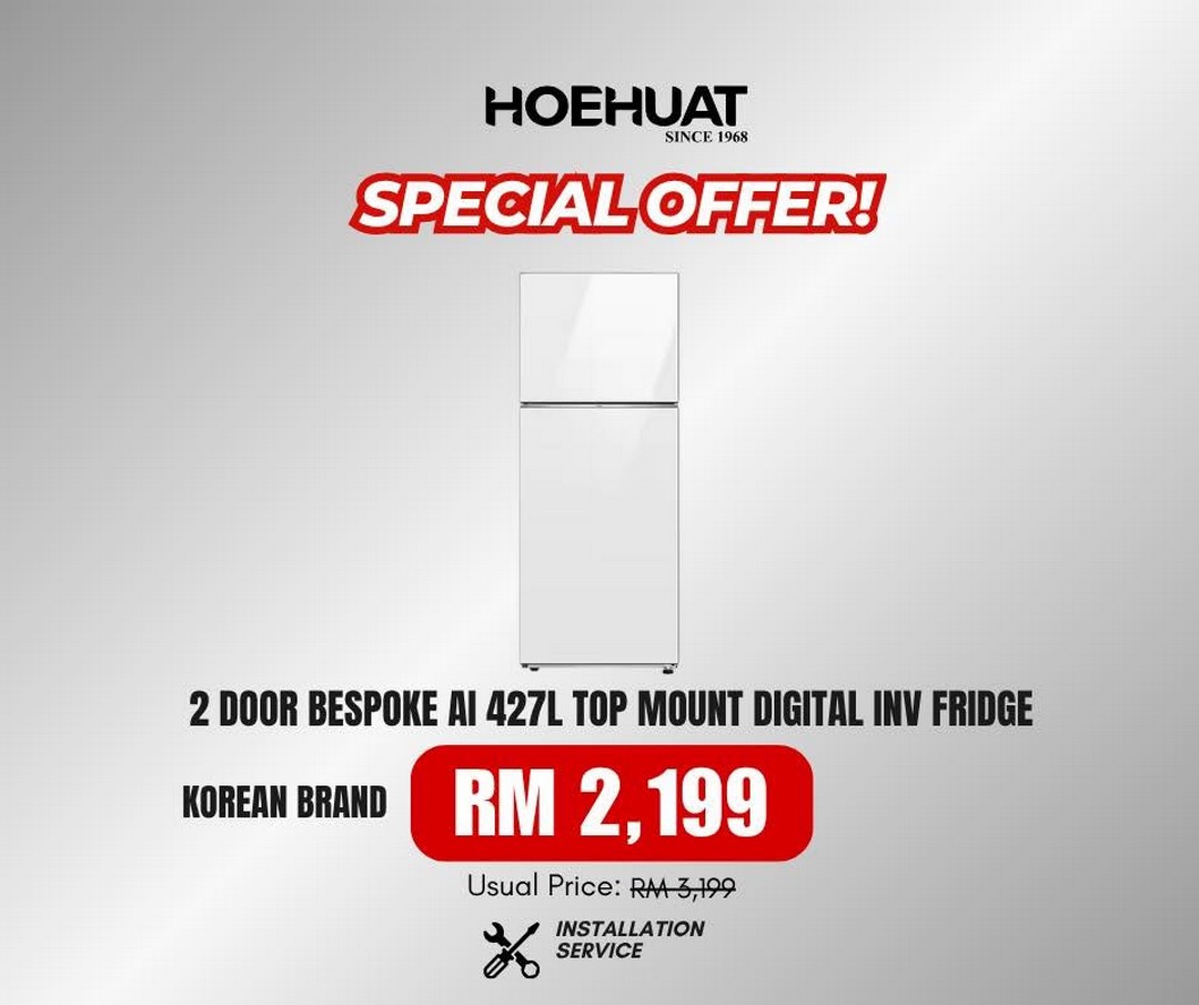 Hoe-Huat-Electric-July-Canopy-Sale-Promotion-25 11-12 July 2026: Hoe Huat Electric July Canopy Sale Promotion at Taipan USJ – 2-Day Electrical & Home Appliance Deals in Subang Jaya