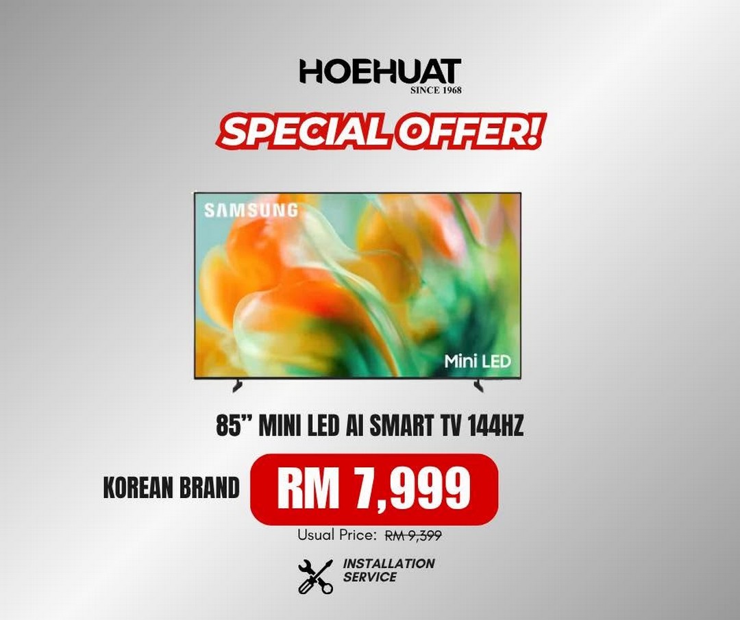 Hoe-Huat-Electric-July-Canopy-Sale-Promotion-5 11-12 July 2026: Hoe Huat Electric July Canopy Sale Promotion at Taipan USJ – 2-Day Electrical & Home Appliance Deals in Subang Jaya