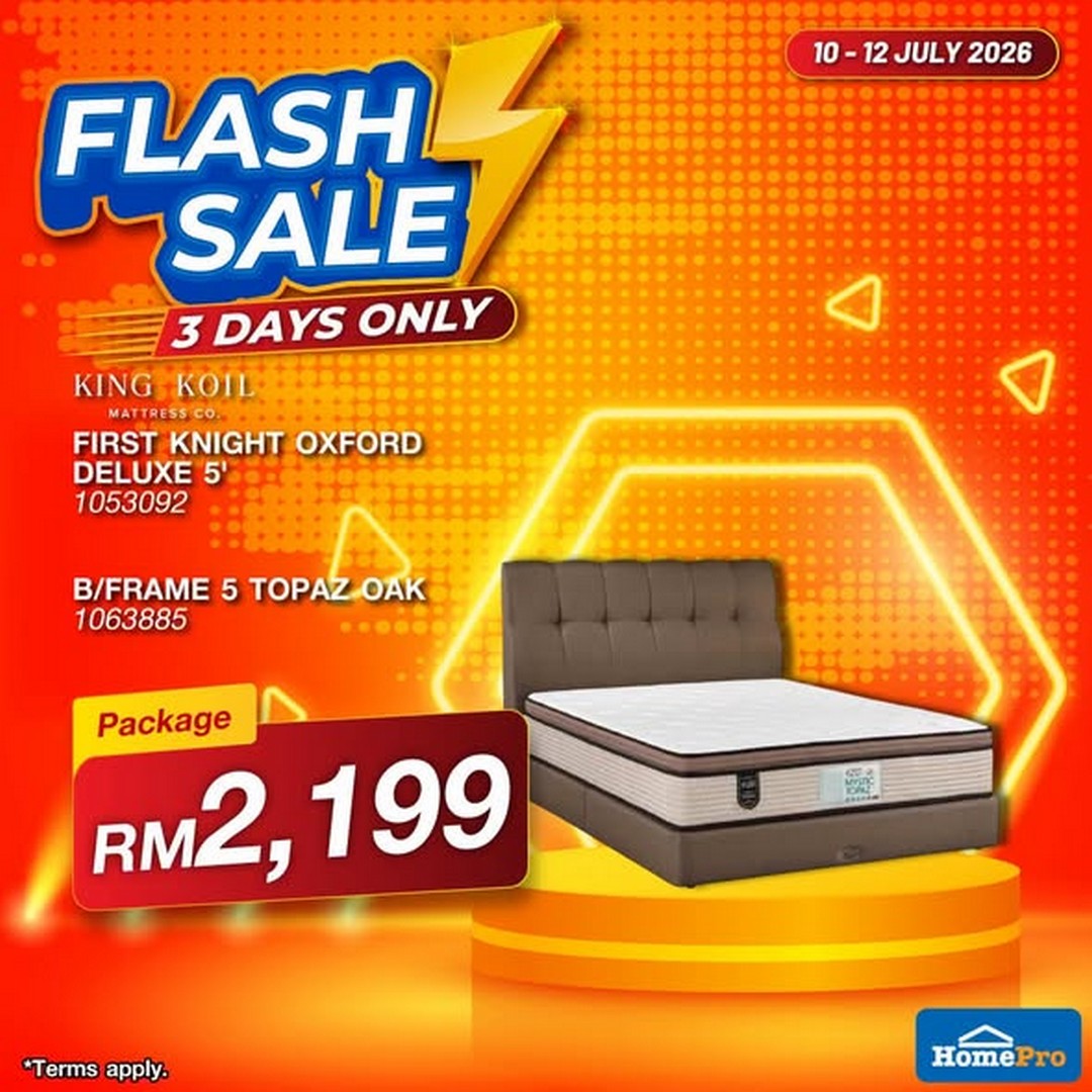 HomePro-Malaysia-Flash-Sale-Promotion-–-Save-Big-on-Home-Essentials-2 10-12 July 2026: HomePro Malaysia Flash Sale Promotion – Save Big on Home Essentials, Furniture, Appliances and More at Selected Stores & Online