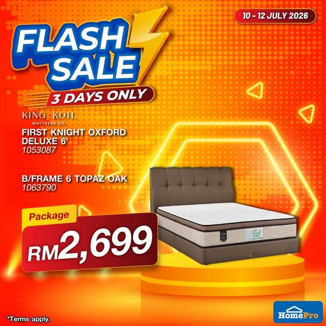 HomePro-Malaysia-Flash-Sale-Promotion-–-Save-Big-on-Home-Essentials-3 10-12 July 2026: HomePro Malaysia Flash Sale Promotion – Save Big on Home Essentials, Furniture, Appliances and More at Selected Stores & Online