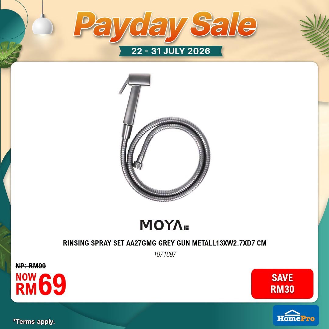 HomePro-Malaysia-July-Payday-Sale-22 22-31 July 2026: HomePro Malaysia July Payday Sale Promotion: Enjoy Up To 60% OFF Home Essentials, Furniture And Smart Appliances With Extra Savings