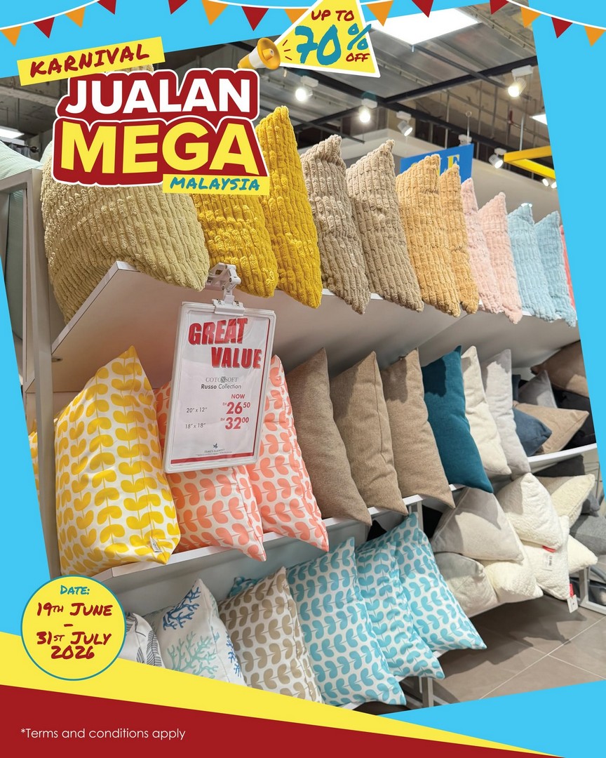 Homes-Harmony-Malaysia-Karnival-Jualan-Mega-Sale-4 19 June–31 July 2026: Home's Harmony Malaysia Karnival Jualan Mega Sale – Save on Bedding and Home Essentials with Exclusive Promotion