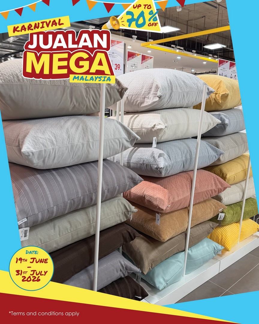 Homes-Harmony-Malaysia-Karnival-Jualan-Mega-Sale-9 19 June–31 July 2026: Home's Harmony Malaysia Karnival Jualan Mega Sale – Save on Bedding and Home Essentials with Exclusive Promotion