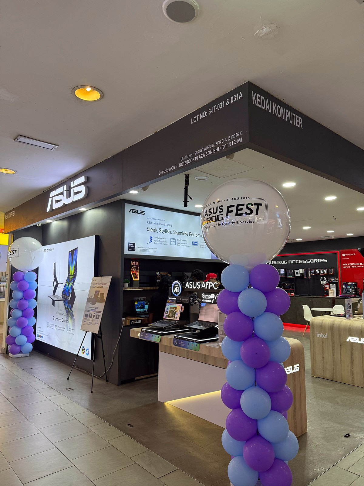 IMG_0942.jpg 25 June-31 August 2026: ASUS & ROG Fest, Save Up to RM600, Get Up to RM250 Touch 'n Go Rewards & Happy Hour Deals