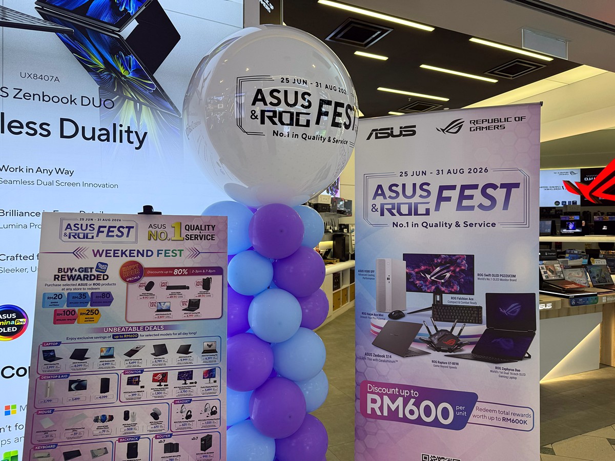 IMG_0966.jpg 25 June-31 August 2026: ASUS & ROG Fest, Save Up to RM600, Get Up to RM250 Touch 'n Go Rewards & Happy Hour Deals