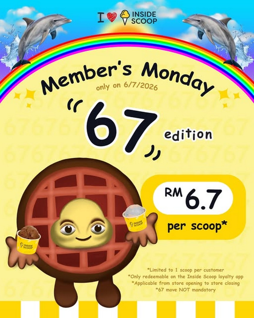 Inside-Scoop-Malaysia-RM6.70-Ice-Cream-Promotion 6 July 2026: Inside Scoop Malaysia RM6.70 Ice Cream Promotion – Enjoy Any Flavour for Just RM6.70 for One Day Only