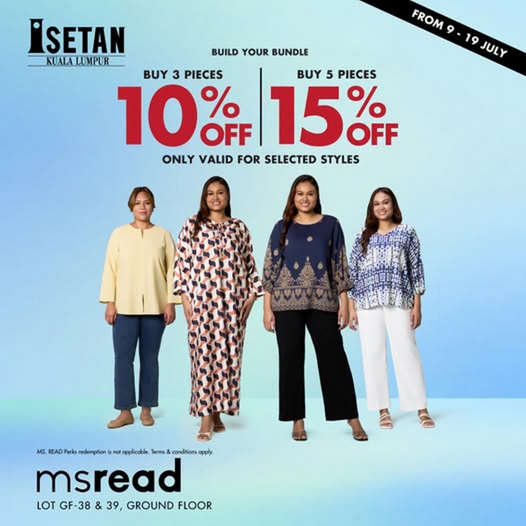 Isetan-Kuala-Lumpur-Bundle-Sale-Promotion 9-19 July 2026: Isetan Kuala Lumpur Bundle Sale Promotion – Save Up to 15% When You Buy More on Everyday Essentials