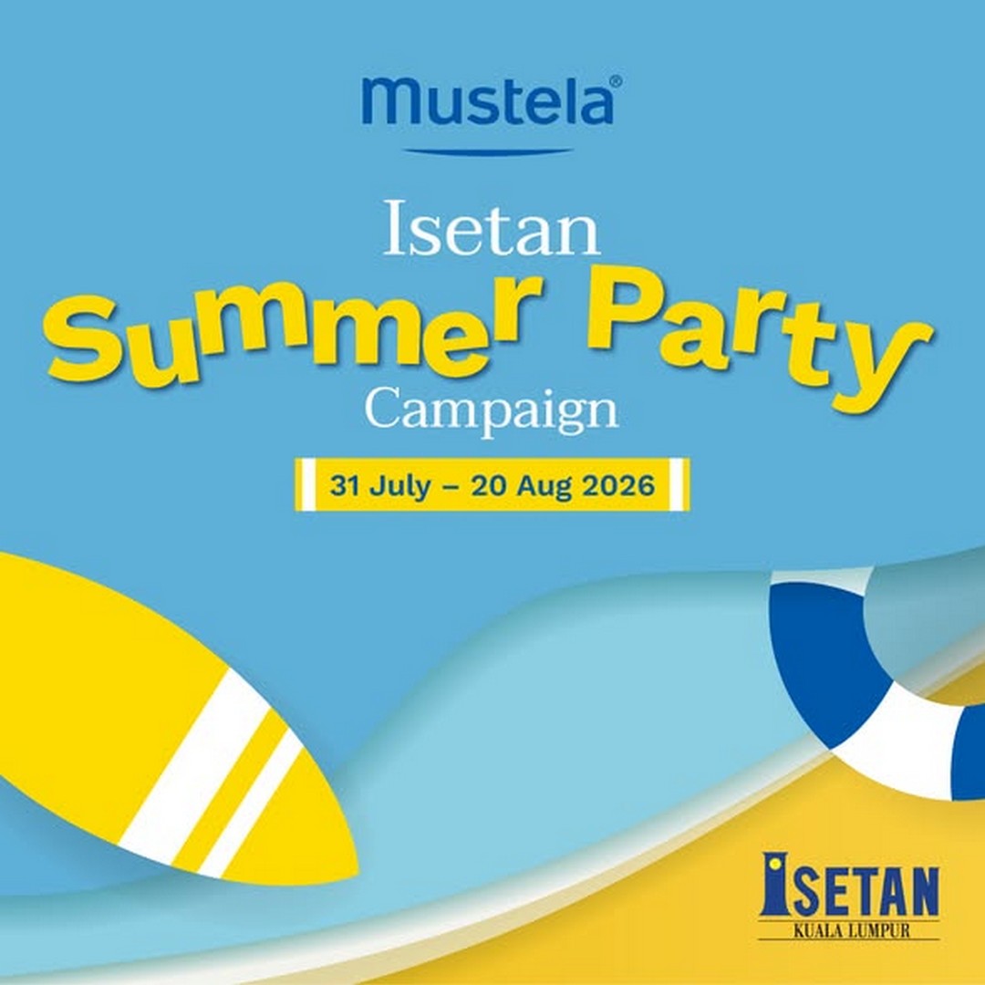Isetan-Kuala-Lumpur-Mustela-Sun-Lotion-Promotion 31 July–20 August 2026: Isetan Kuala Lumpur Mustela Sun Lotion Promotion – FREE Mustela Pacifier Clip with RM100 Purchase