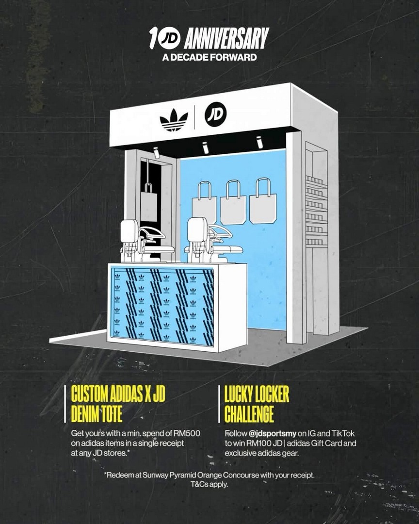 JD-Sports-Malaysia-10th-Year-Anniversary-Celebration-Promotion-7 22-26 July 2026: JD Sports Malaysia 10th Year Anniversary Celebration Promotion with Special Performances and Exciting Activities at Sunway Pyramid