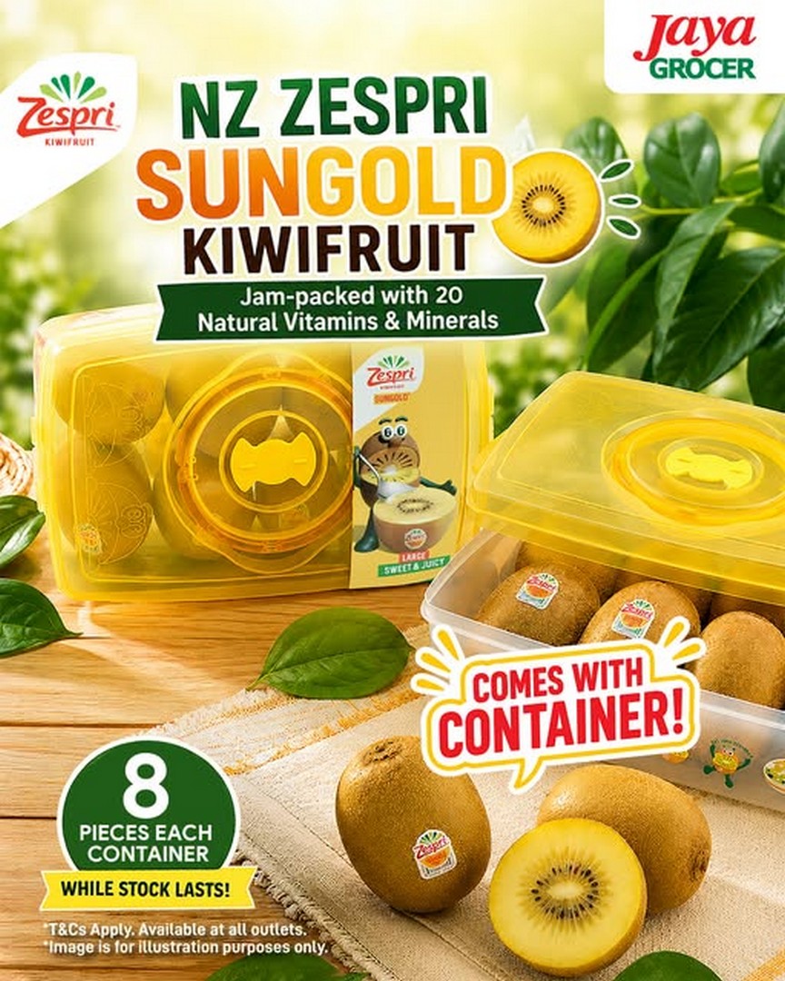 Jaya-Grocer-Zespri-SunGold-Kiwifruit-Free-Reusable-Container-Promotion 21 July 2026 onwards: Jaya Grocer Zespri SunGold Kiwifruit Free Reusable Container Promotion – Collect an Exclusive Kitchen Storage Gift While Stocks Last