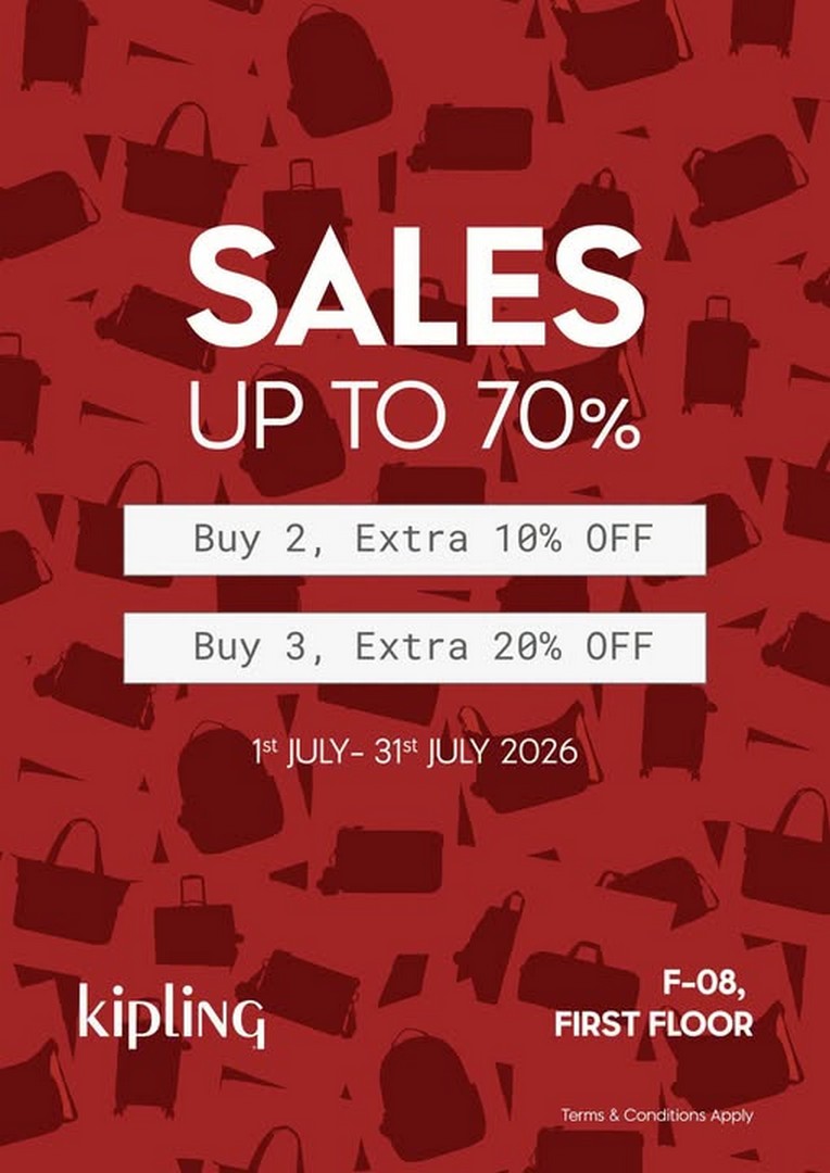 Kipling-Super-Outlet-Sale-at-Mitsui-Outlet-Park-KLIA-Sepang 1-31 July 2026: Kipling Super Outlet Sale at Mitsui Outlet Park KLIA Sepang – Enjoy Up to 70% OFF Plus Extra 20% Discount Promotion