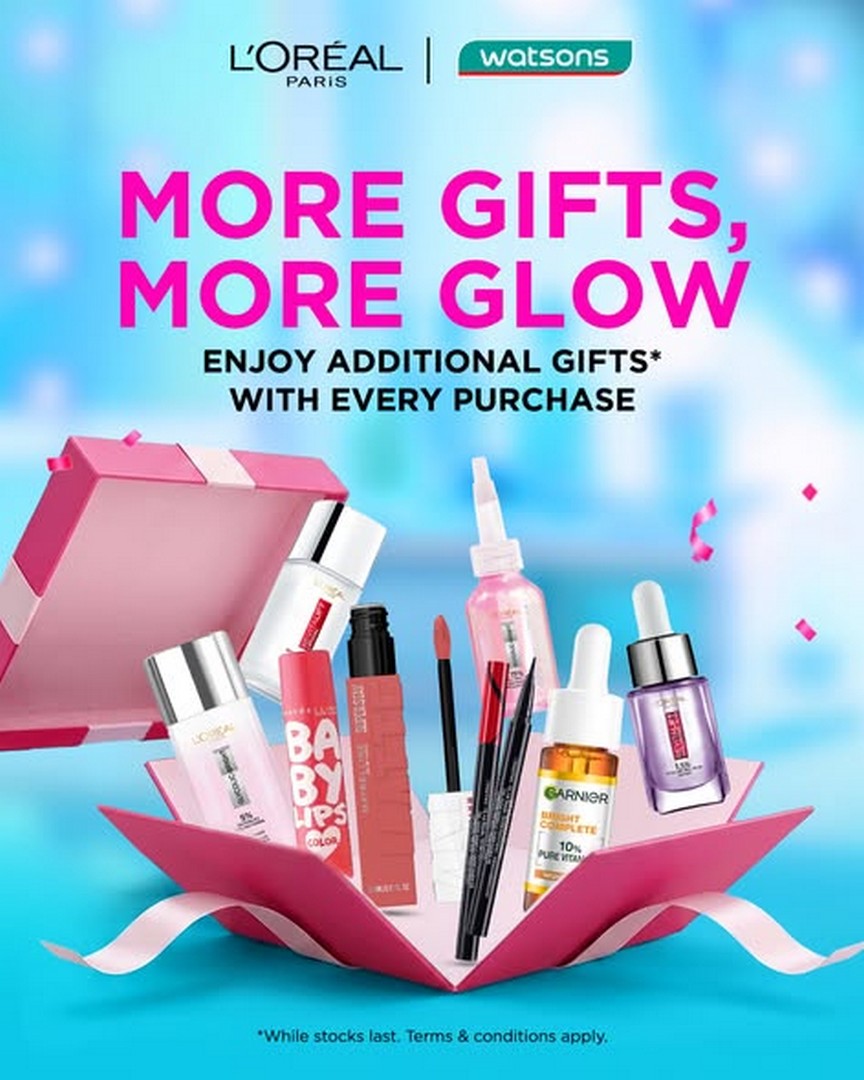 LOreal-Paris-Malaysia-Beauty-Promotion-3 23-26 July 2026: L'Oréal Paris Malaysia Beauty Promotion at Watsons Beautopia – Up to 40% OFF, Exclusive Gifts and Limited-Time Beauty Deals at Pavilion Bukit Jalil