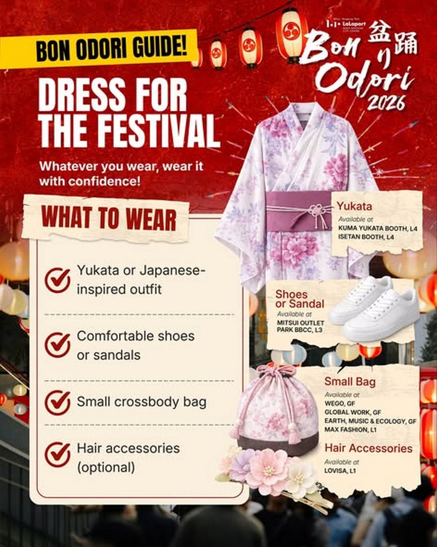 LaLaport-Bukit-Bintang-City-Centre-Bon-Odori-2026-Festival-Event-2 1–9 August 2026: LaLaport Bukit Bintang City Centre Bon Odori 2026 Festival Event – Free Starter Kit Giveaway, Japanese Cultural Celebration & Family Fun in Kuala Lumpu