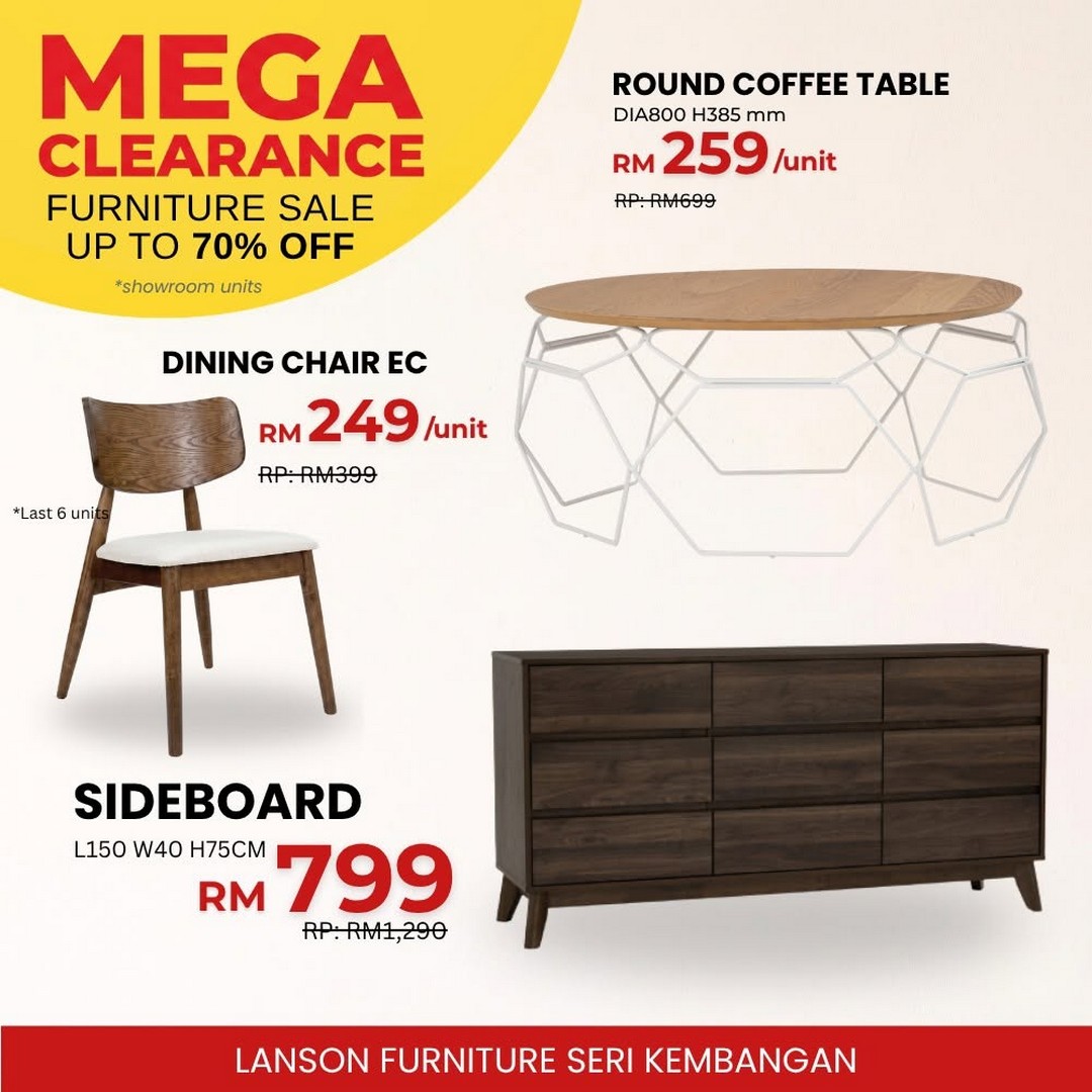 Lanson-Furniture-Mega-Furniture-Clearance-Sale-11 13 July 2026 onwards: Lanson Furniture Mega Furniture Clearance Sale – Enjoy Up to 70% OFF Sofas, Dining Sets and Home Furniture in Seri Kembangan