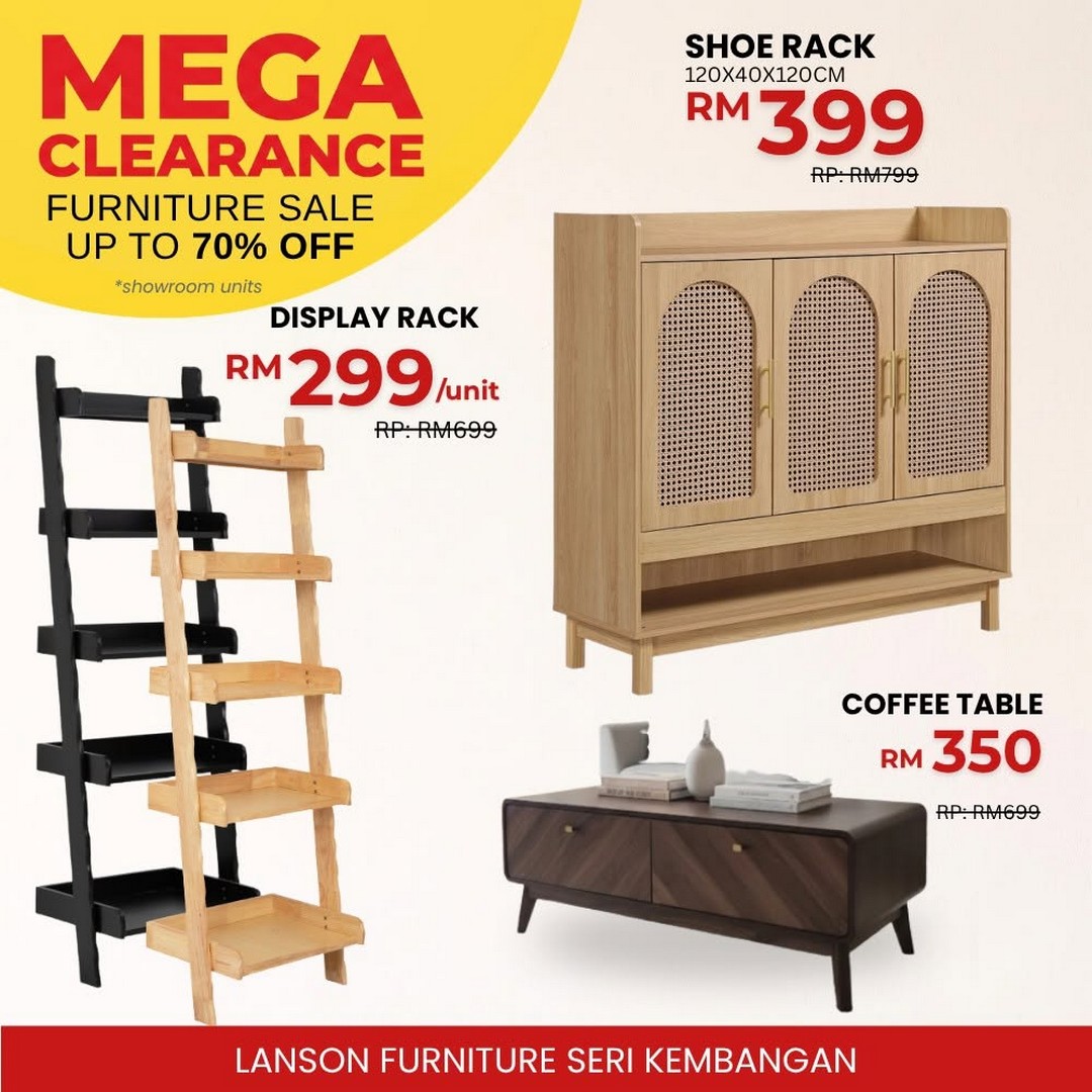Lanson-Furniture-Mega-Furniture-Clearance-Sale-12 13 July 2026 onwards: Lanson Furniture Mega Furniture Clearance Sale – Enjoy Up to 70% OFF Sofas, Dining Sets and Home Furniture in Seri Kembangan