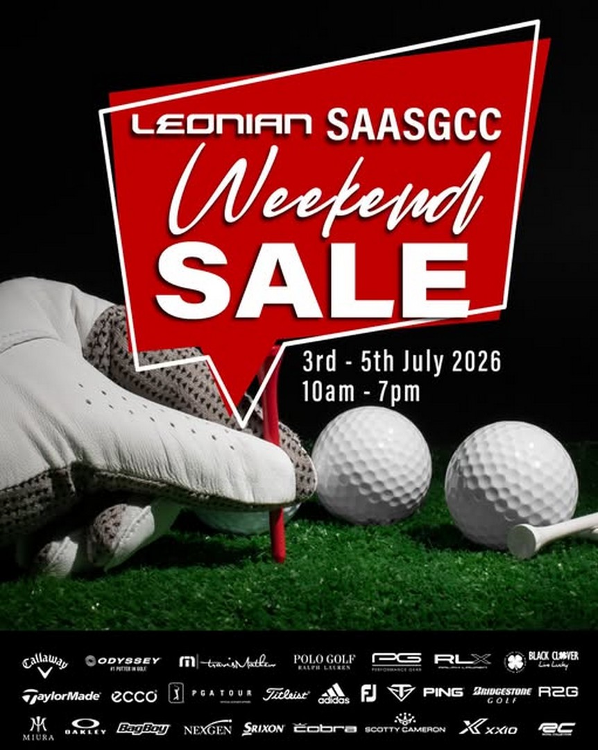 Leonian-Malaysia-SAASGCC-Weekend-Sale 3–5 July 2026: Leonian Malaysia SAASGCC Weekend Sale – Incredible Golf Shopping Event with Great Deals on Clubs, Apparel and Accessories