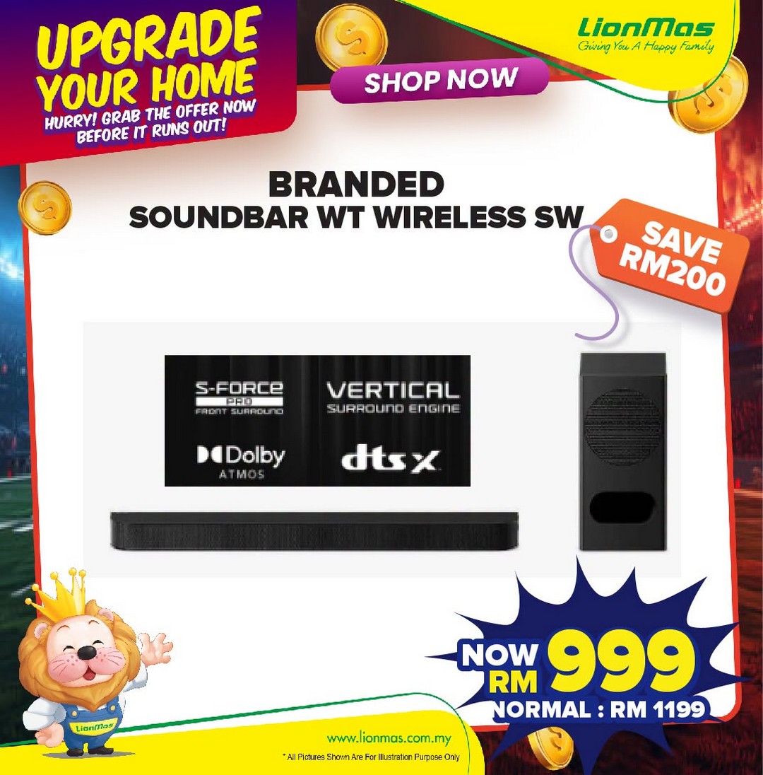 Lionmas-Furnishers-HQ-Home-Electrical-Furniture-Promotion-at-Lionmas-19 5-15 July 2026: Lionmas Furnishers HQ Home Electrical & Furniture Promotion at Lionmas Pontian, Johor – Save with Great Discounts and 50% Air Conditioner Installation Offer