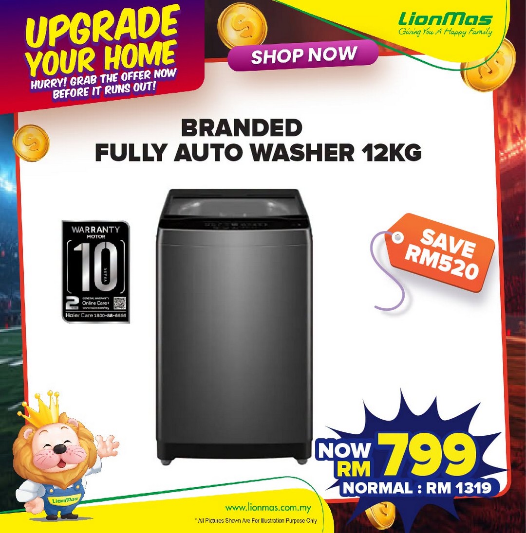 Lionmas-Furnishers-HQ-Home-Electrical-Furniture-Promotion-at-Lionmas-4 5-15 July 2026: Lionmas Furnishers HQ Home Electrical & Furniture Promotion at Lionmas Pontian, Johor – Save with Great Discounts and 50% Air Conditioner Installation Offer