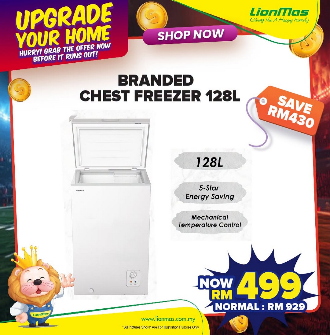Lionmas-Furnishers-HQ-Home-Electrical-Furniture-Promotion-at-Lionmas-9 5-15 July 2026: Lionmas Furnishers HQ Home Electrical & Furniture Promotion at Lionmas Pontian, Johor – Save with Great Discounts and 50% Air Conditioner Installation Offer