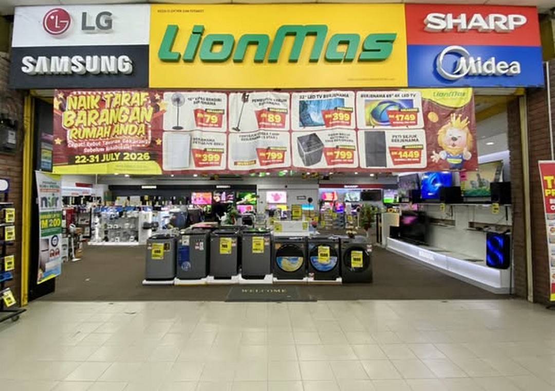 Lionmas-Furnishers-HQ-In-House-Promotion-Sale-1 22-31 July 2026: Lionmas Furnishers HQ: In-House Promotion Sale on Furniture and Electrical Appliances with Special Deals at Lionmas Seri Alam