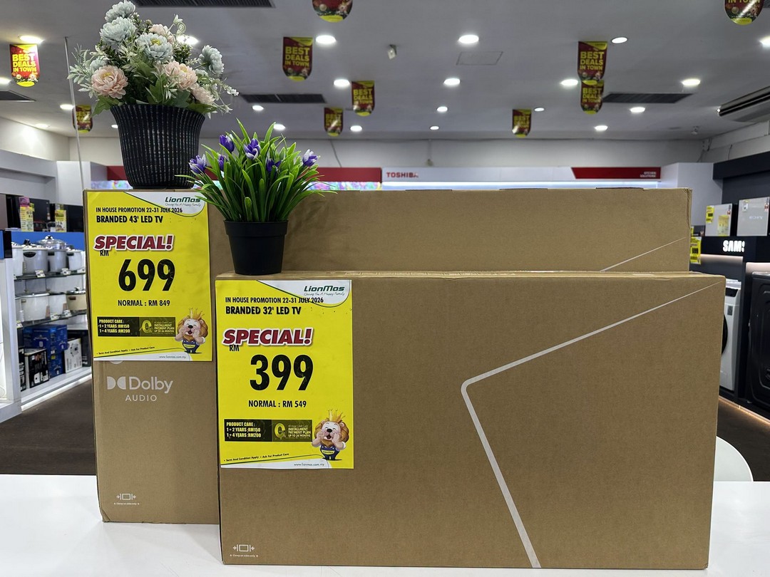 Lionmas-Furnishers-HQ-In-House-Promotion-Sale-14 22-31 July 2026: Lionmas Furnishers HQ: In-House Promotion Sale on Furniture and Electrical Appliances with Special Deals at Lionmas Seri Alam