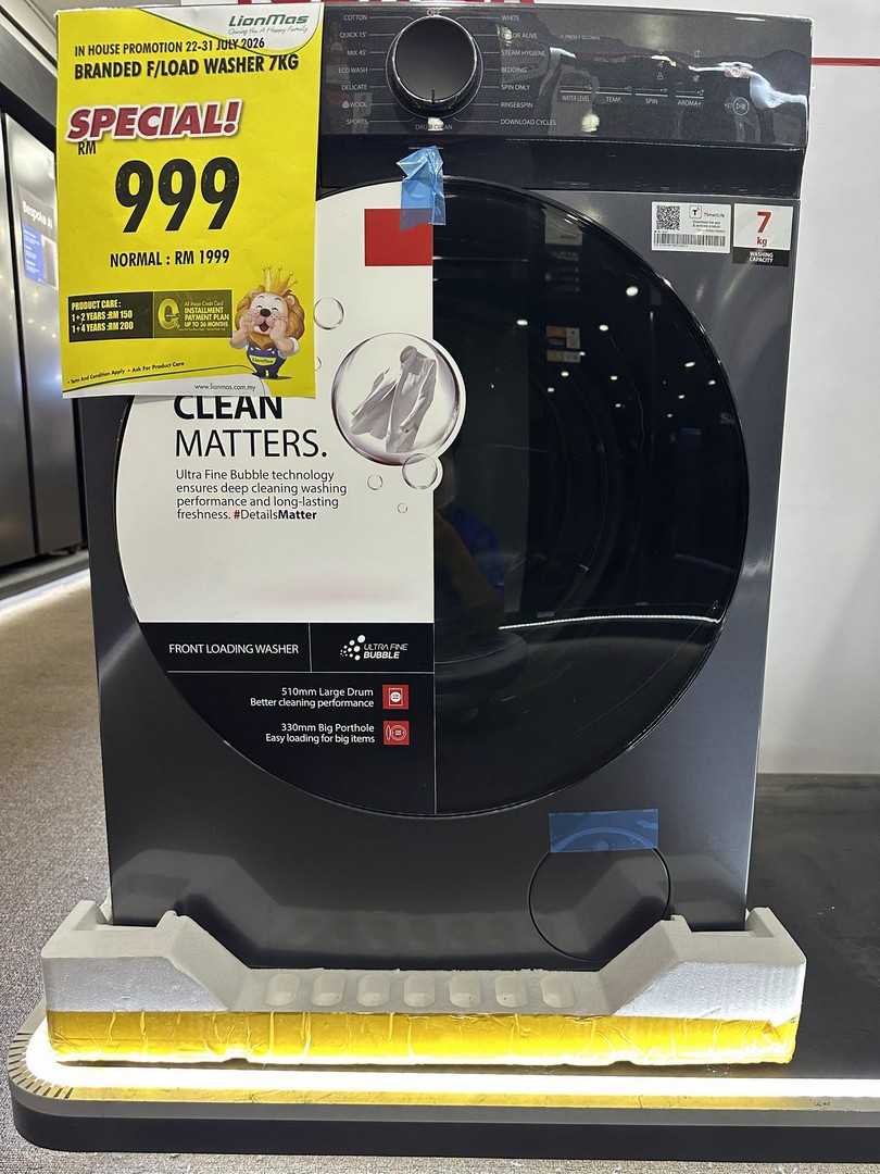 Lionmas-Furnishers-HQ-In-House-Promotion-Sale-18 22-31 July 2026: Lionmas Furnishers HQ: In-House Promotion Sale on Furniture and Electrical Appliances with Special Deals at Lionmas Seri Alam