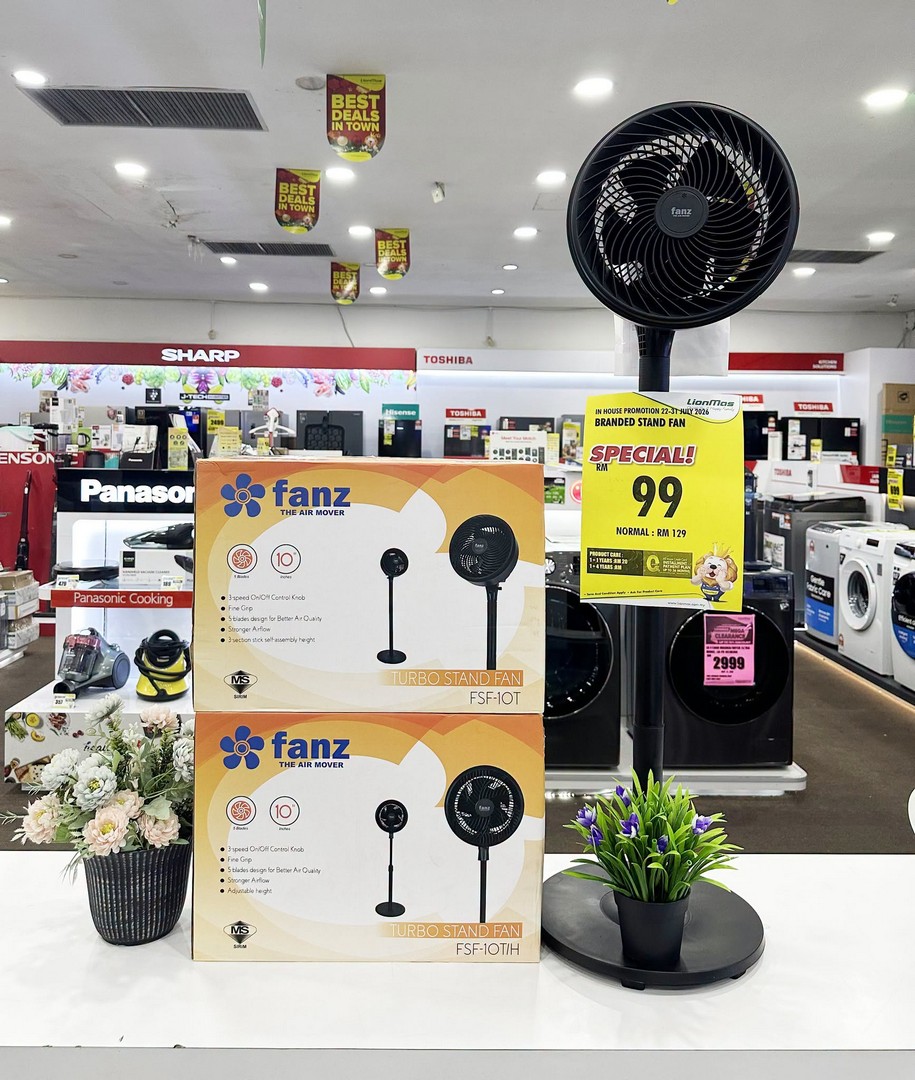 Lionmas-Furnishers-HQ-In-House-Promotion-Sale-22 22-31 July 2026: Lionmas Furnishers HQ: In-House Promotion Sale on Furniture and Electrical Appliances with Special Deals at Lionmas Seri Alam