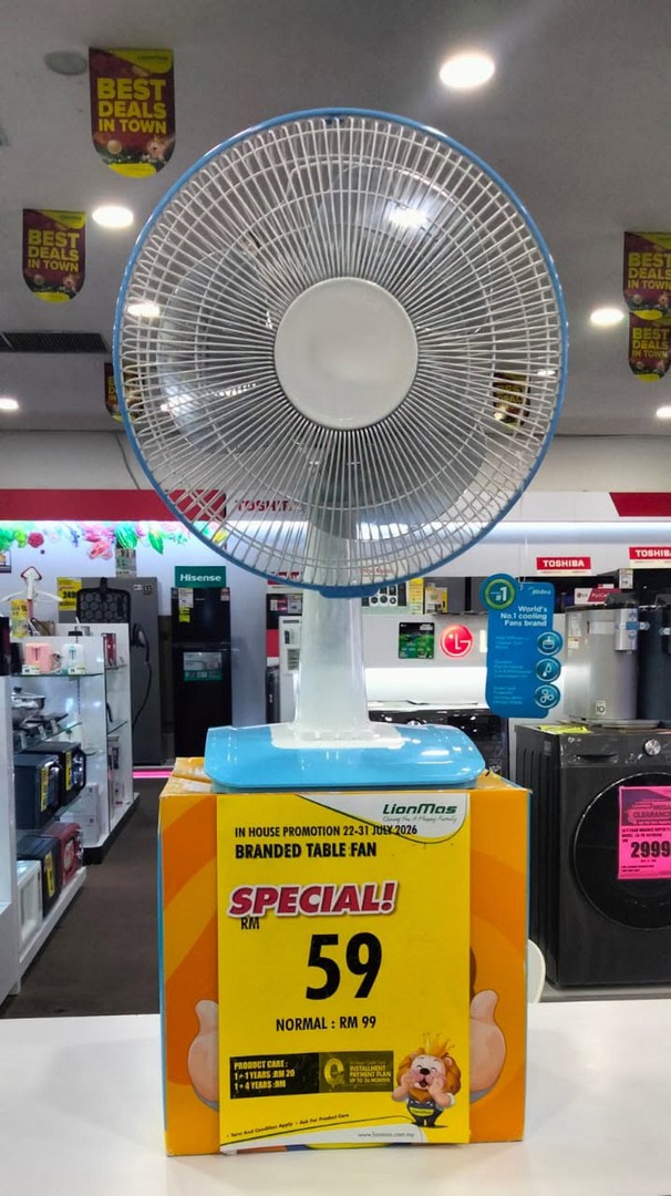 Lionmas-Furnishers-HQ-In-House-Promotion-Sale-3 22-31 July 2026: Lionmas Furnishers HQ: In-House Promotion Sale on Furniture and Electrical Appliances with Special Deals at Lionmas Seri Alam