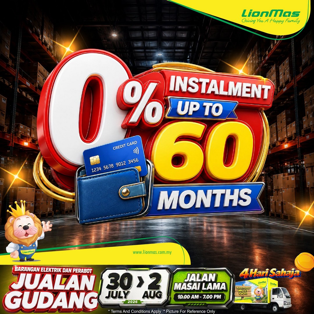 Lionmas-Furnishers-HQ-Warehouse-Sale-12 30 July–2 August 2026: Lionmas Furnishers HQ Warehouse Sale – Save Up to 80% on Branded Home Furniture at Lionmas Factory Outlet Masai