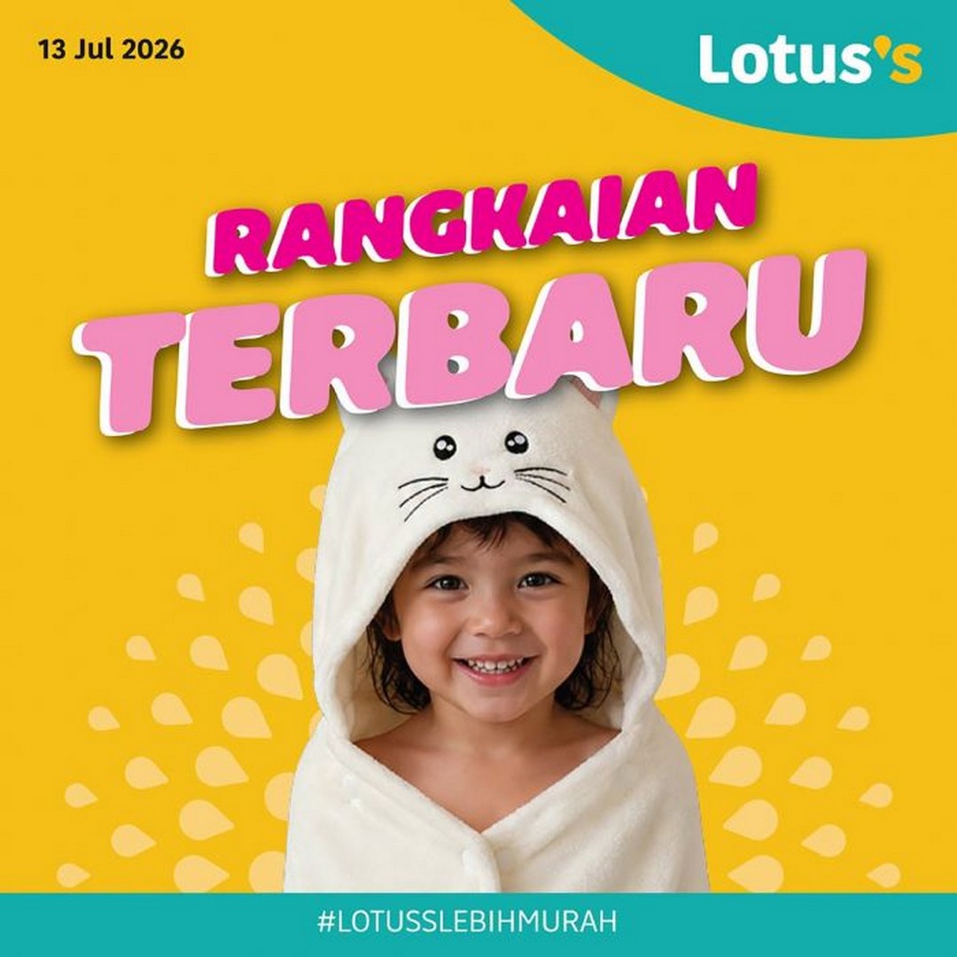Lotuss-Home-Essentials-New-Arrival-Promotion 13-22 July 2026: Lotus's Home Essentials New Arrival Promotion – Refresh Your Home with Everyday Items from RM4.99 Across Malaysia