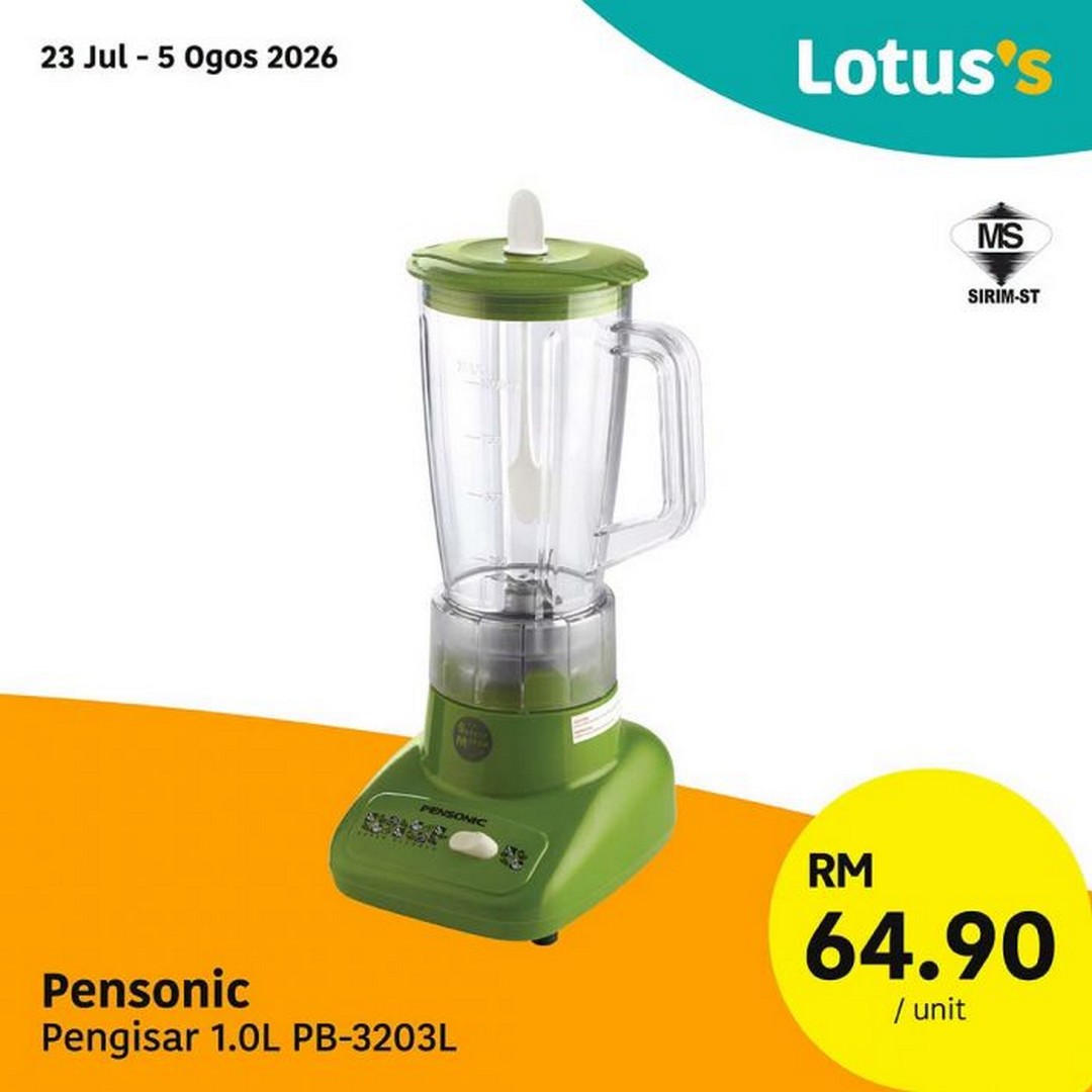 Lotuss-Malaysia-Banyak-Murah-Sale-13 23 July-5 August 2026: Lotus's Malaysia, Banyak Murah Sale Promotion with Rice 10kg at RM29.50 and More Grocery Deals