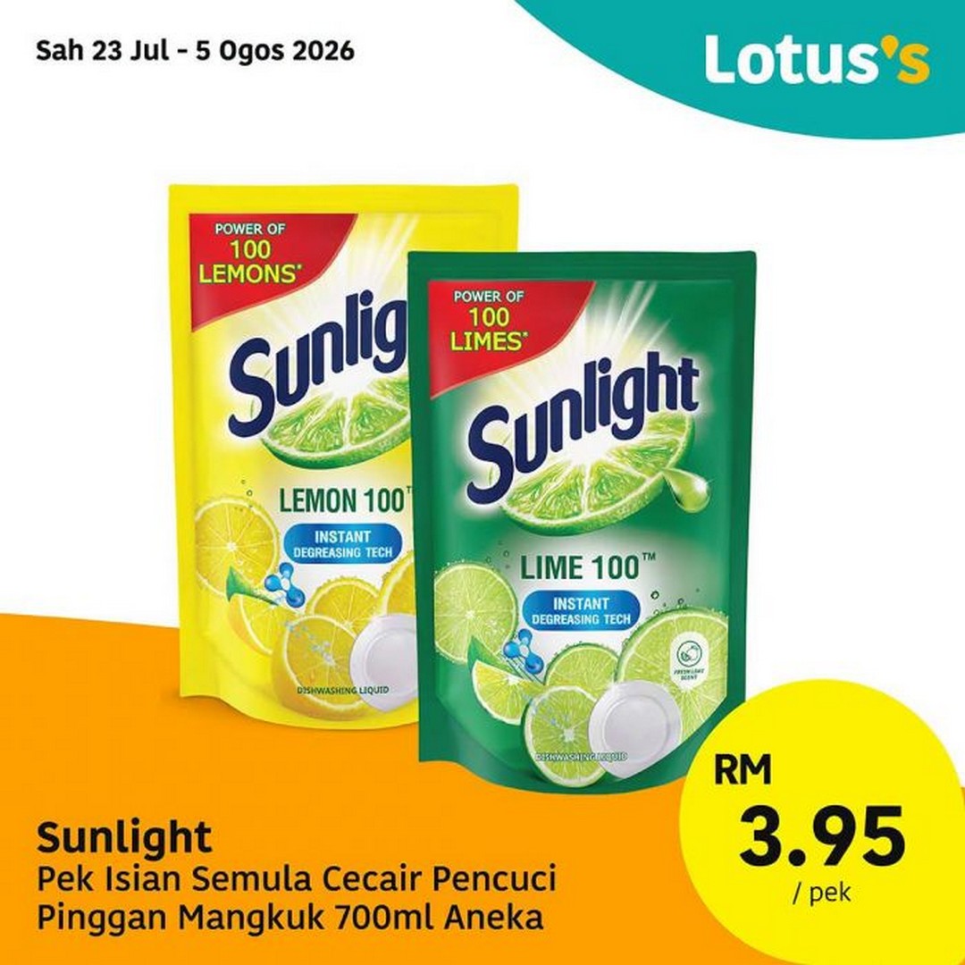 Lotuss-Malaysia-Banyak-Murah-Sale-7 23 July-5 August 2026: Lotus's Malaysia, Banyak Murah Sale Promotion with Rice 10kg at RM29.50 and More Grocery Deals