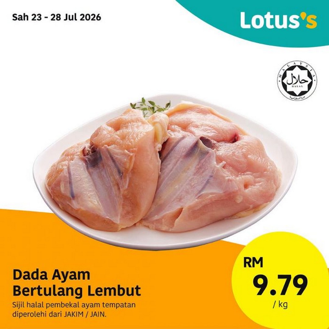 Lotuss-Malaysia-Banyak-Murah-Sale-9 23 July-5 August 2026: Lotus's Malaysia, Banyak Murah Sale Promotion with Rice 10kg at RM29.50 and More Grocery Deals