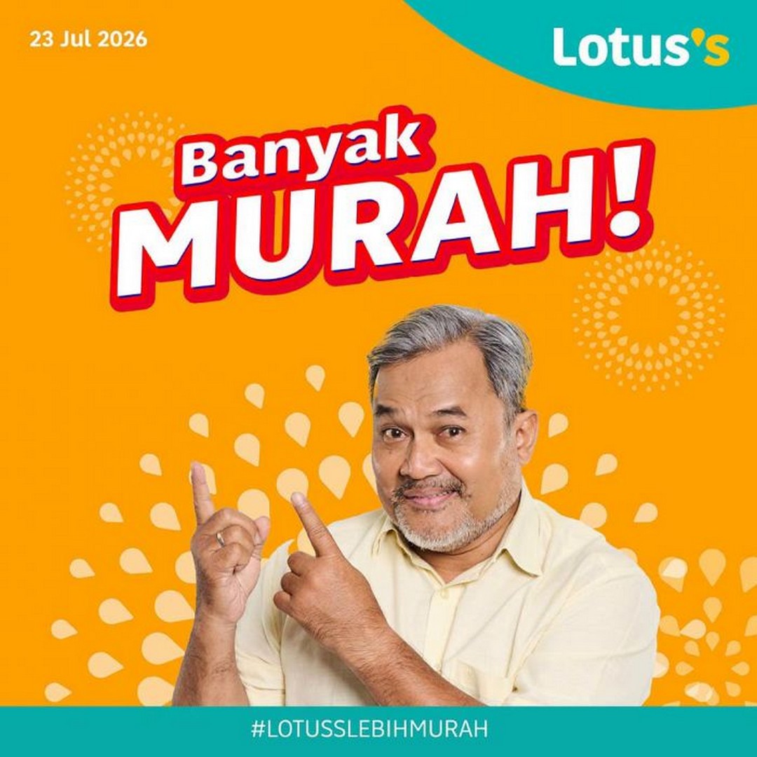 Lotuss-Malaysia-Banyak-Murah-Sale 23 July-5 August 2026: Lotus's Malaysia, Banyak Murah Sale Promotion with Rice 10kg at RM29.50 and More Grocery Deals